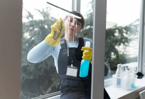 Nettoyage de vitres intérieures et extérieures à Pleuville